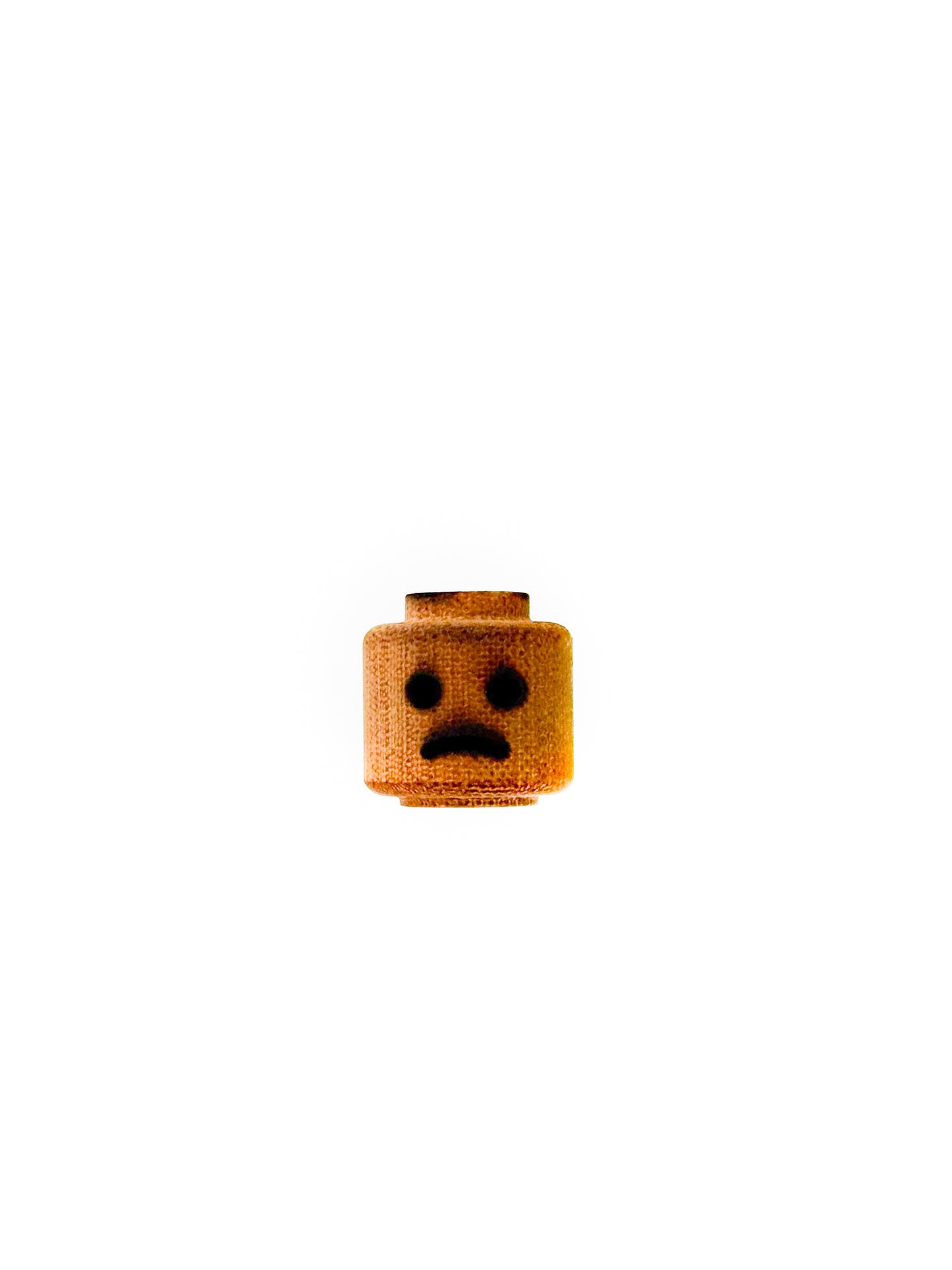 Toasted Micarta ZeroFeud BrickMan Beads