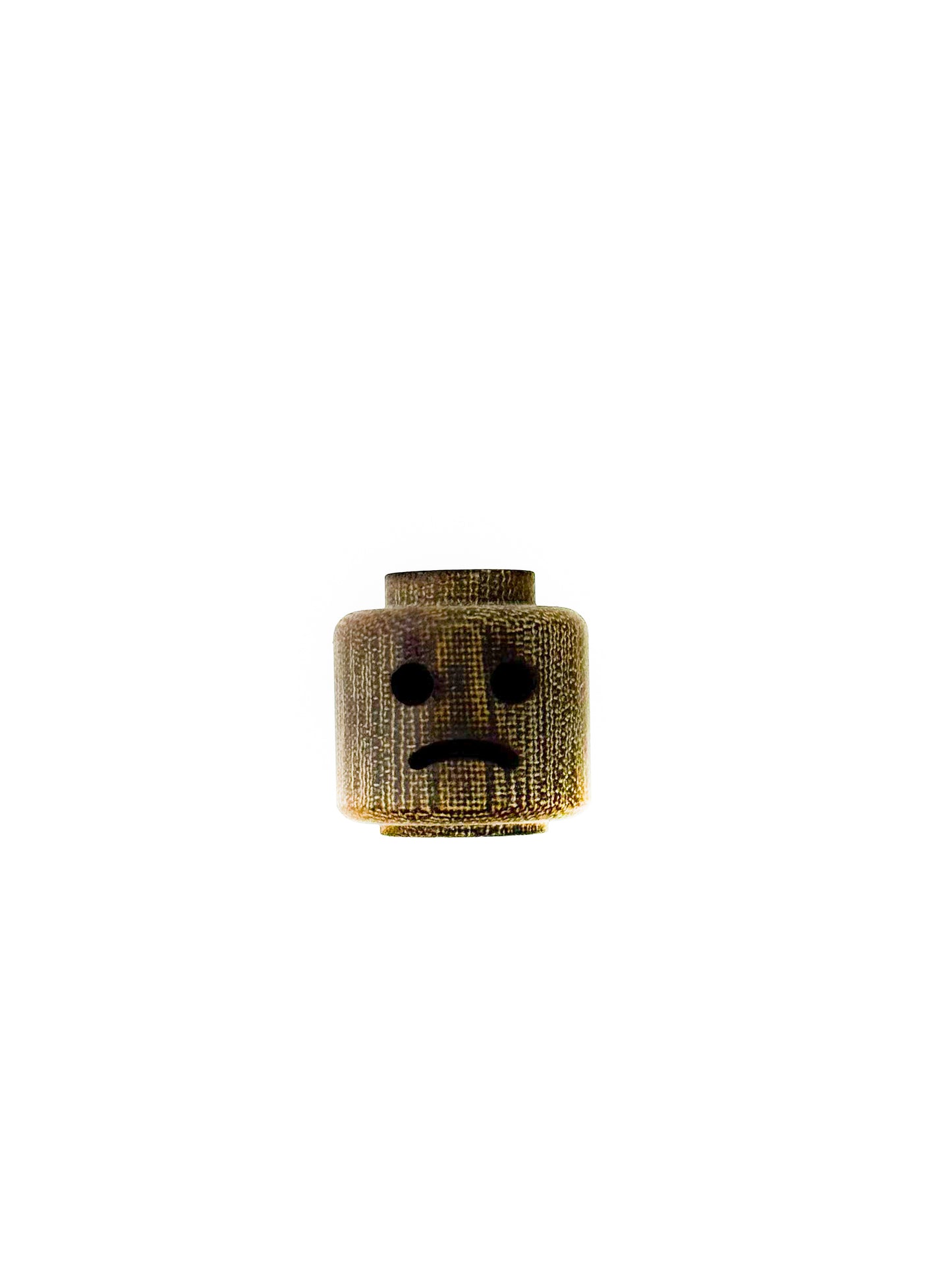 Toasted Micarta ZeroFeud BrickMan Beads