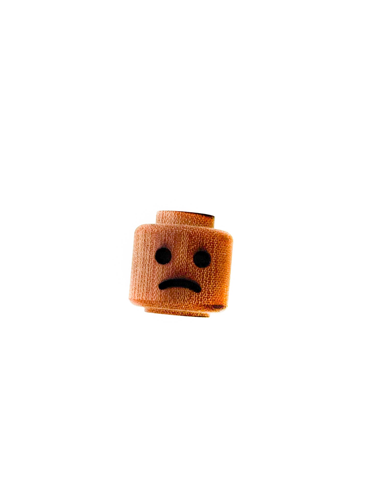 Toasted Micarta ZeroFeud BrickMan Beads