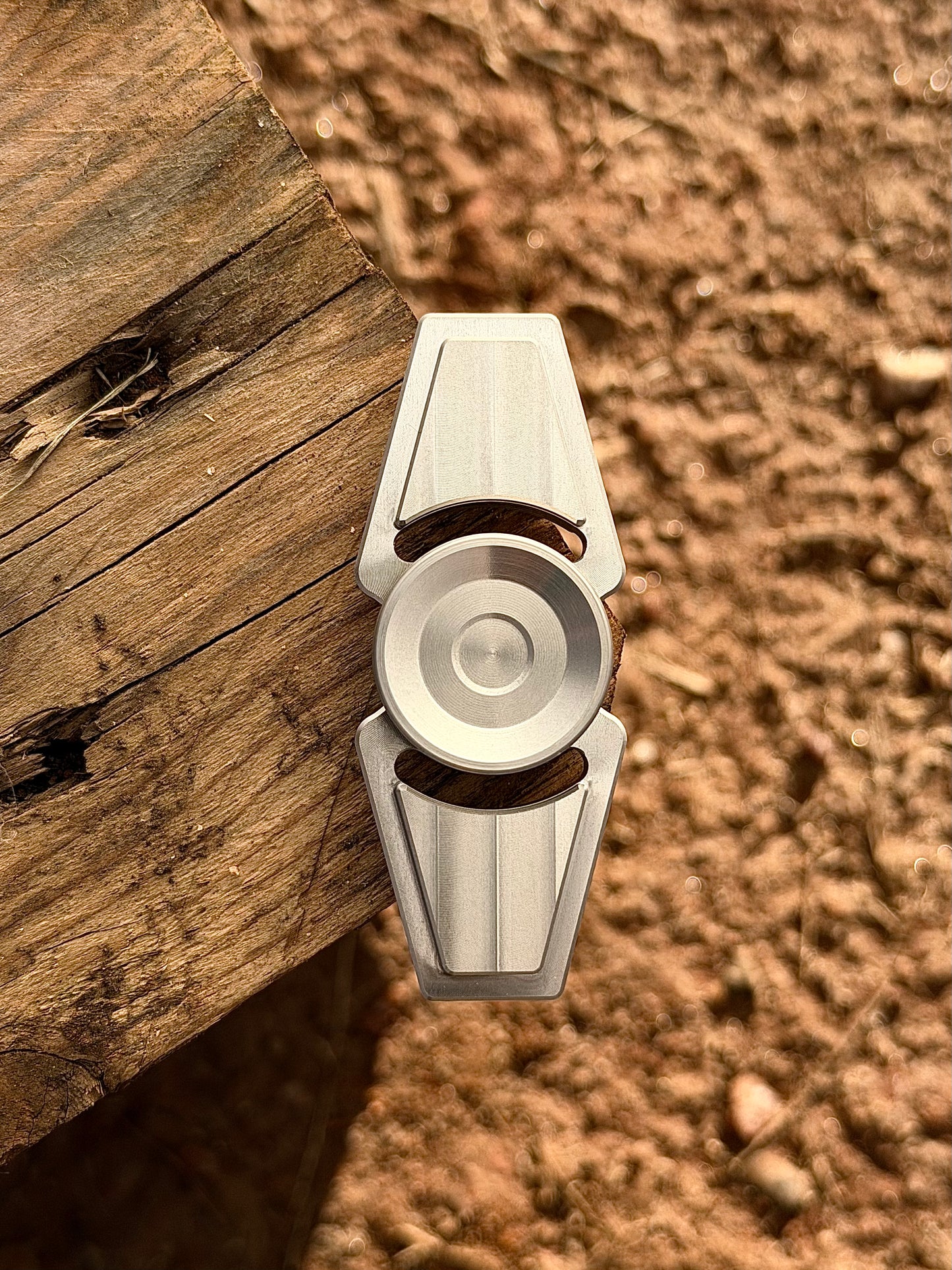 ZeroFeud Stainless Steel Compass Spinner