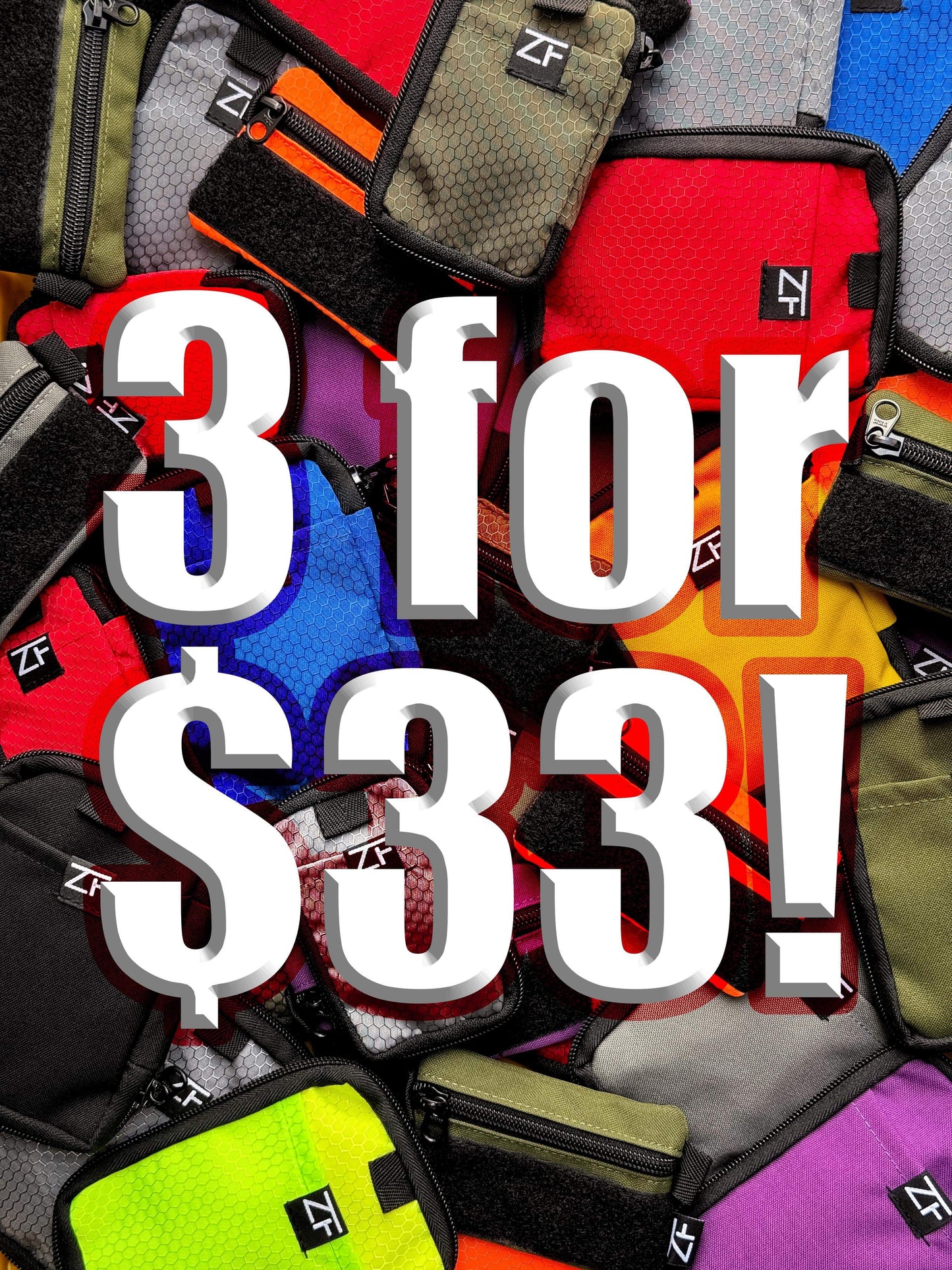 3 for $33 POUCHES! (2nds)