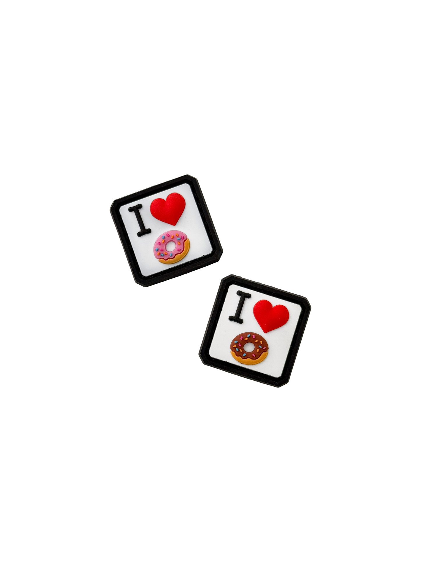 ZeroFeud I <3 DONUTS PVC Patches
