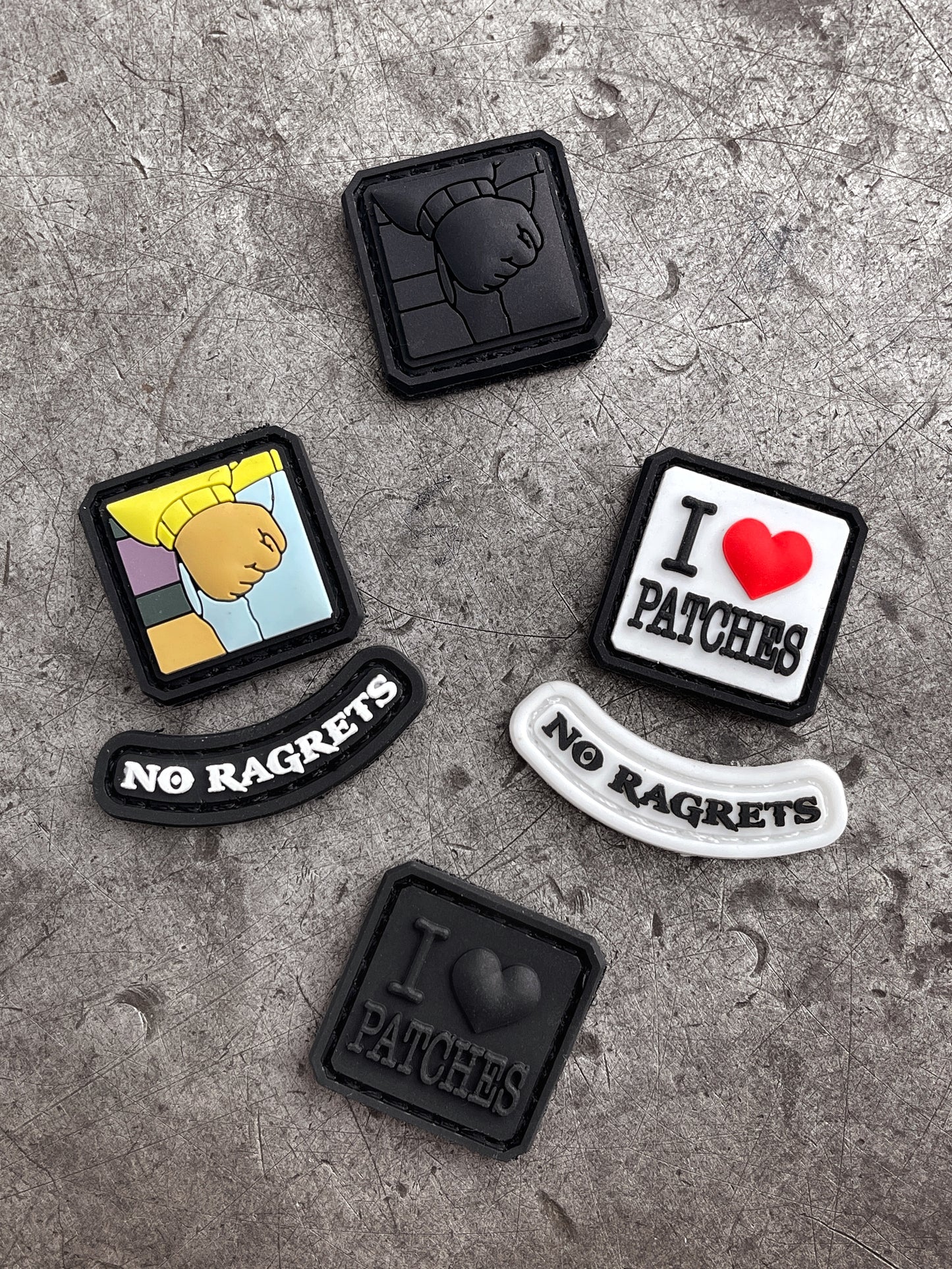 ZeroFeud Meme PVC Patches