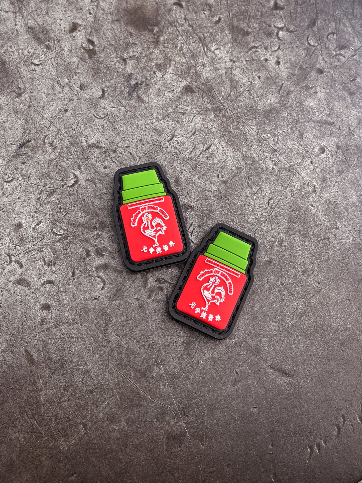 ZeroFeud Hot Sauce Sriracha Patches