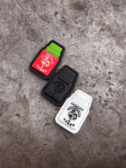 ZeroFeud Hot Sauce Sriracha Patches