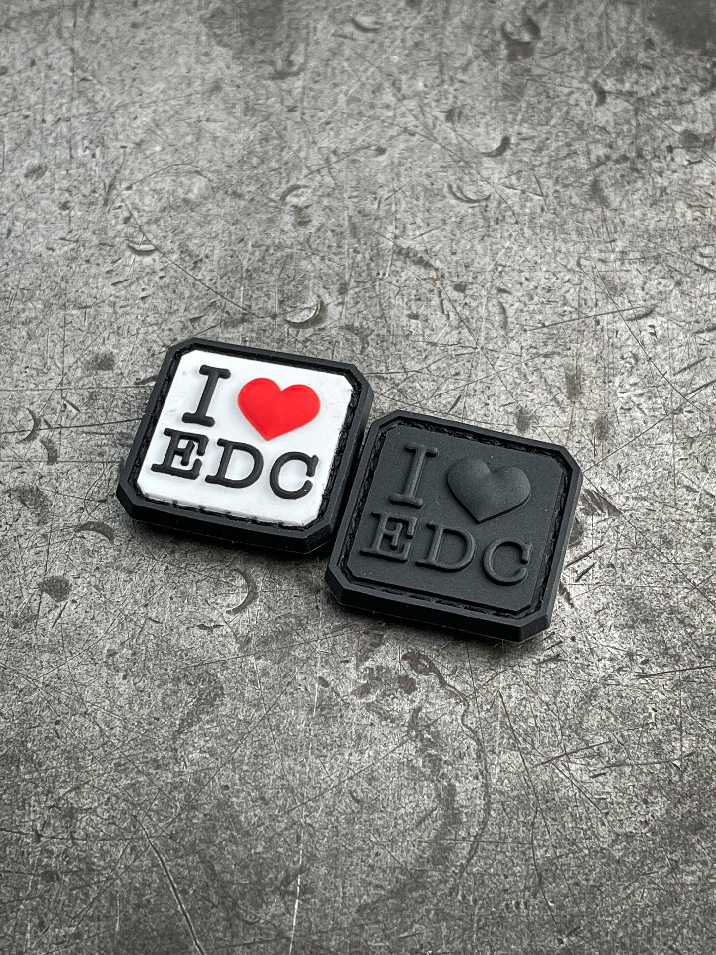 ZeroFeud I <3 EDC PVC Patches