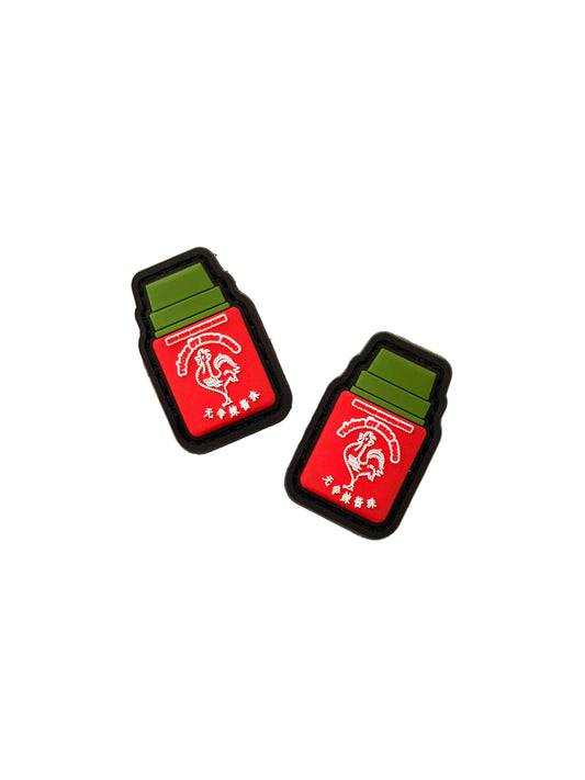 ZeroFeud Hot Sauce Sriracha Patches