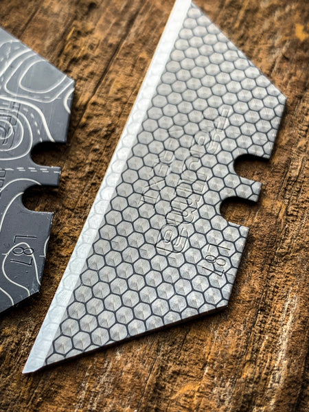 Faux Damascus Blade - 5 pack
